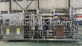 La machine de stérilisation tubulaire pour jus / produits laitiers / boissons / sirop en acier inoxydable 304
