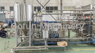 La machine de stérilisation tubulaire pour jus / produits laitiers / boissons / sirop en acier inoxydable 304