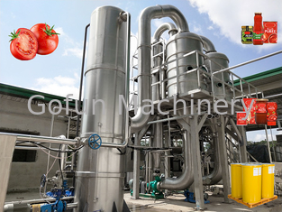 Chaîne de fabrication de ketchup de tomate du SUS 304/316L économie d'énergie 10 - 100T/D