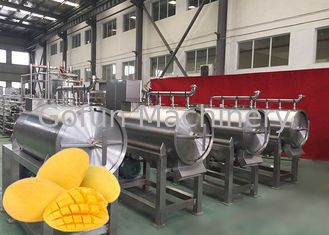 Chaîne de fabrication fruits frais de confiture industrielle de la mangue 500T/D faisant la machine