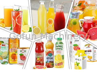 paquet de bouteille de Juice Citrus Processing Line Plastic du fruit 440V