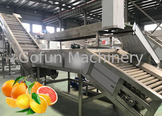 Installation de transformation de jus de citron de rendement élevé 1500 T/jour pour l'usine de boisson