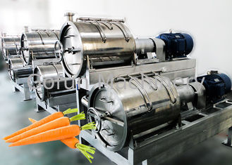 Jus extrayant la chaîne de fabrication de carotte de rendement élevé de machine de développement de carotte