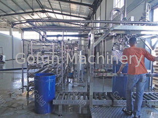 la chaîne de fabrication automatique l'eau de sauce tomate 50t/h réutilisent le système