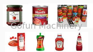 Machine de développement 5T/H de ketchup de tomate de l'acier inoxydable 304 commode après service de soin