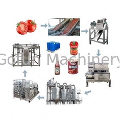 Utilisation industrielle Machines de tri de tomates avec produit final Brix 28%-30%