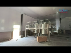 Ligne de traitement de jus de mangue économe en énergie avec bouteille en verre 440V