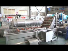 Machine de nettoyage à bulles de haute qualité, machine à laver les légumes industrielle