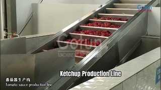 ligne de production de ketchup