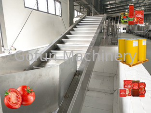 Chaîne de fabrication mécanisée 3T/H 220V/380V de sauce tomate de production