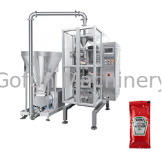 Machine d'emballage verticale de pâte de tomate et machine d'emballage automatique de remplissage