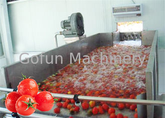 Ligne installation de transformation de légumes de l'acier inoxydable 380V de fabrication de tomate