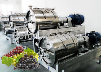 Chaîne de fabrication élevée opération facile 1 de jus de raisins de rendement de jus - capacité 20T/H